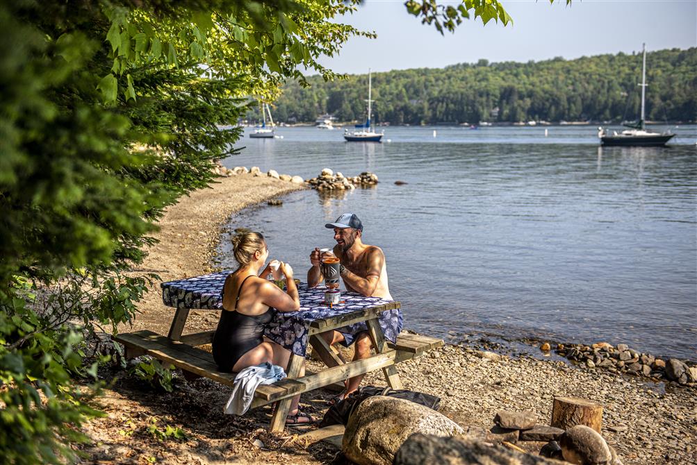 Camping rustique (&copy;Claude Grenier)