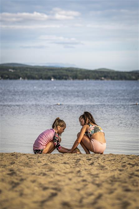 Plage aménagée (&copy;NUMERA)