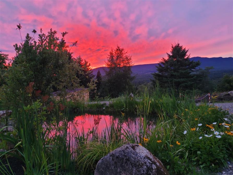 Coucher soleil spectaculaire (&copy;Chantal Ladouceur)