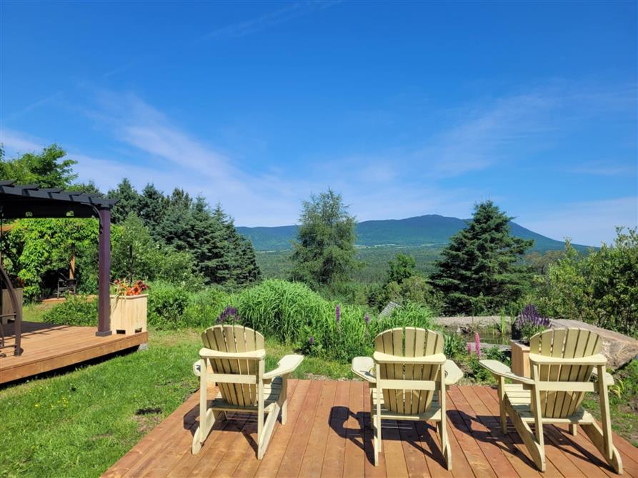 Vue sur le parc national du mont-Mégantic (&copy;Chantal Ladouceur)