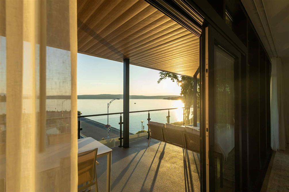 Vue (&copy;La capitainerie du Lac Mégantic)