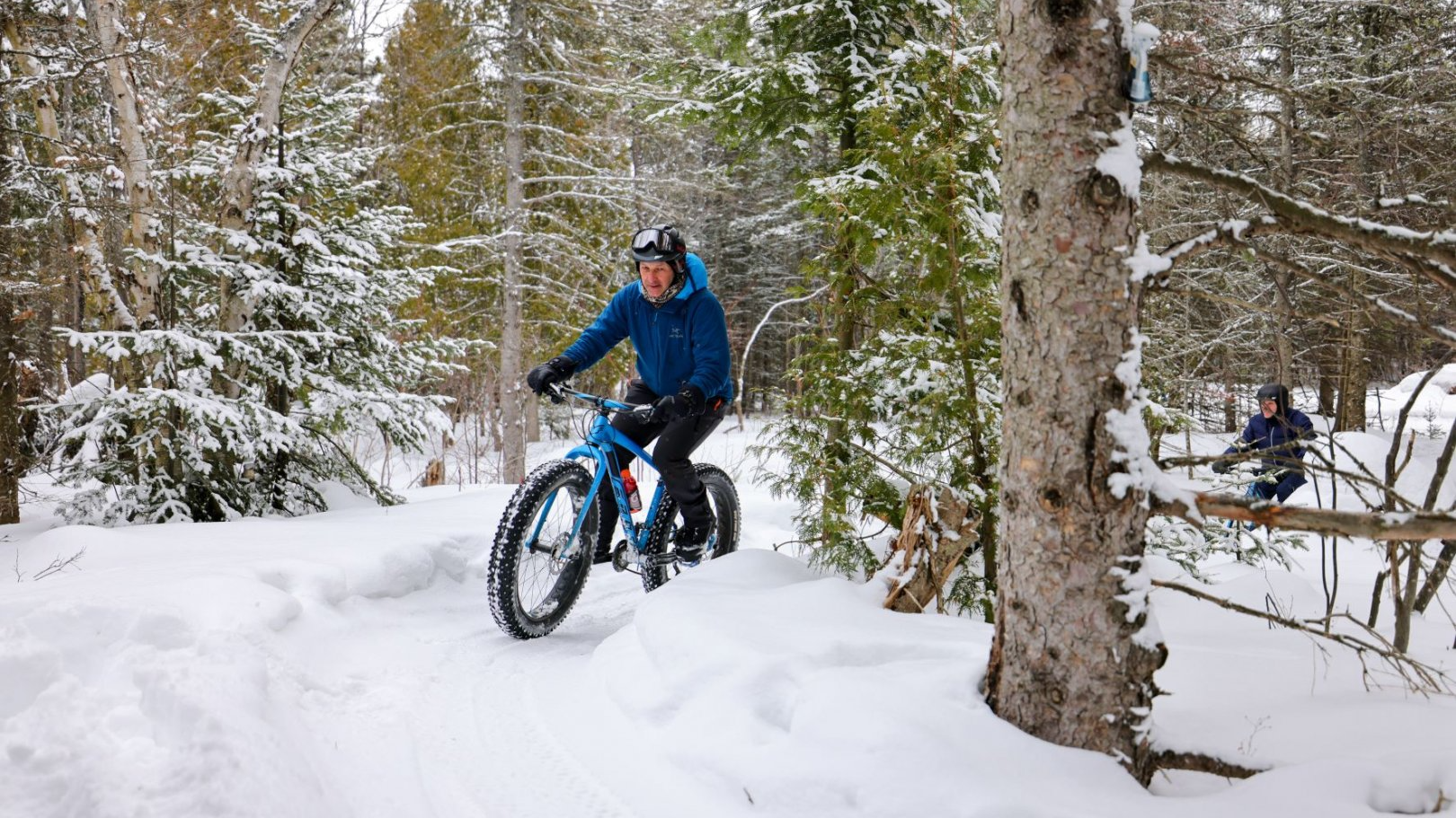 fat bike en sentier