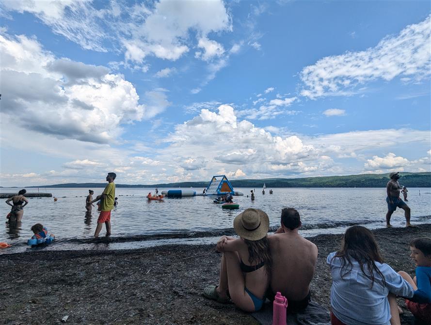 Fête à la plage (&copy;Valérie Thérien)