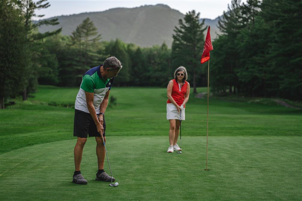 Golfeurs (&copy;Mont-Orford)