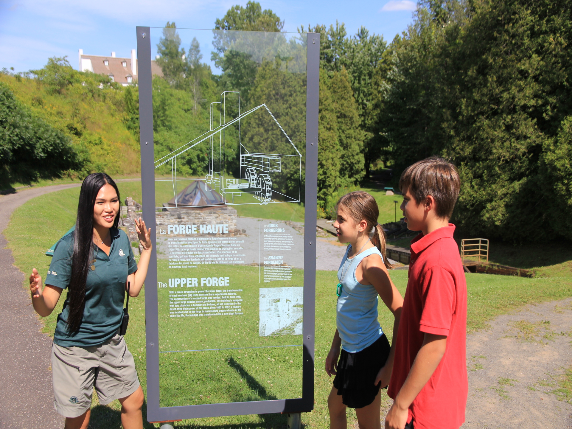 Interpretation panels