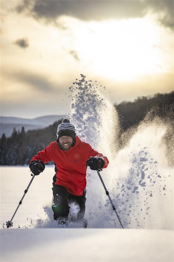 Raquette - Parc national du Mont-Tremblant -3