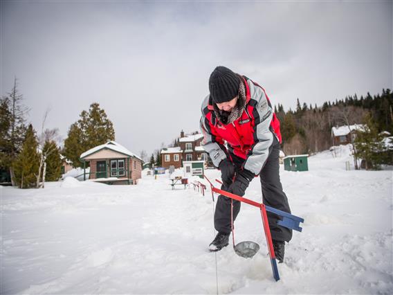 Pêche sur glace