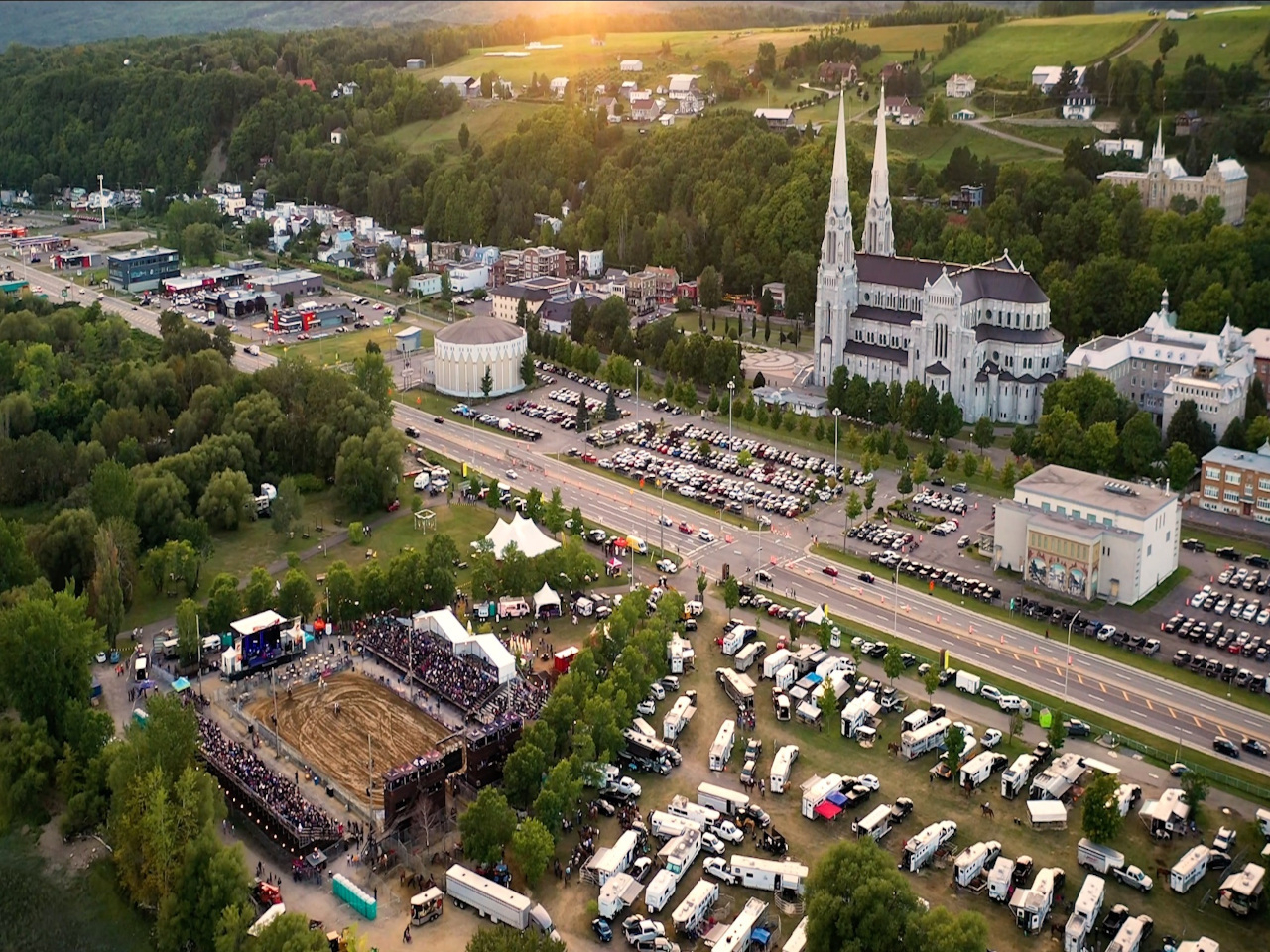 Rodéo Mont SainteAnne Festival SainteAnnedeBeaupré Bonjour Québec