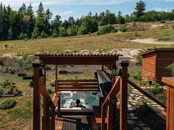 Profitez d’un spa en pleine nature !